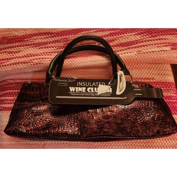 Primeware Inc Insulated Wine Clutch NWT - Picture 1 of 7